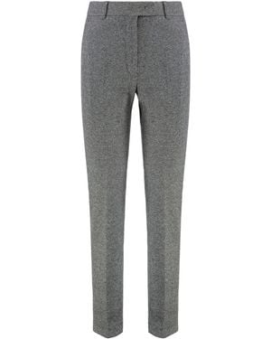 Max Mara Pantalone A Sigaretta - Grey