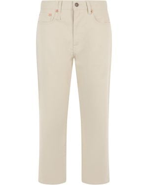 R13 Jeans dritto in cotone - Neutro