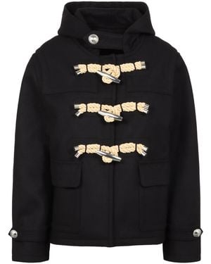 Rabanne Wool Blend Jacket - Black