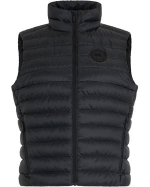 Canada Goose Padded Vest With High Collar - Black