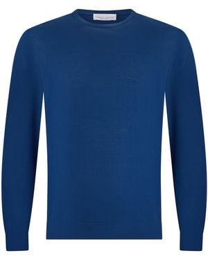 Roberto Collina Crew Neck Jumper - Blue