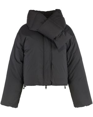 Alexander Wang Tech Fabric Down Jacket - Black