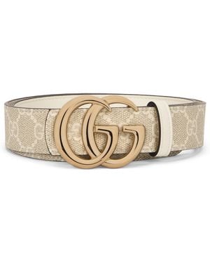 Gucci Marmont Belt - Natural