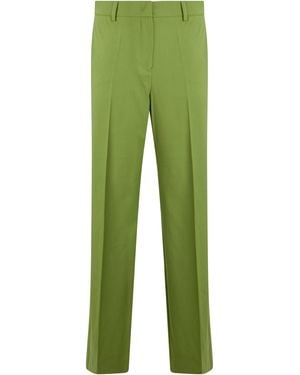 Weekend by Maxmara Virgin Wool Trousers - Green