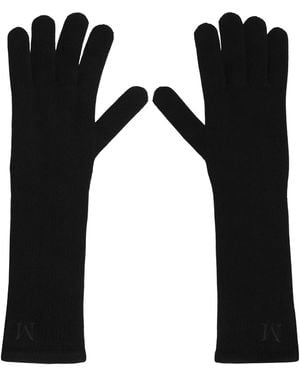 Max Mara Cashmere Gloves - Black