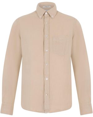 GANT Long Sleeve Shirt - Natural