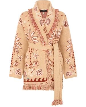 Alanui Cardigan Bandana Jacquard - Multicolore