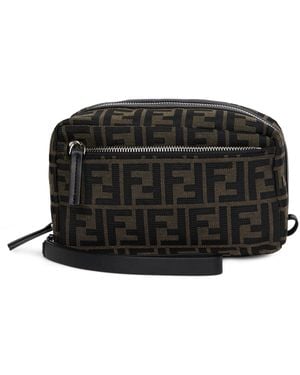 Fendi Beauty Case Double Zip Small - Black