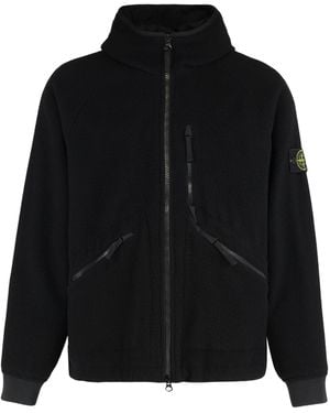 Stone Island Light Jackets - Black