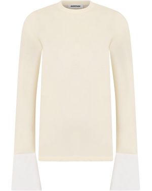 DARKPARK Long Sleeve Top - White