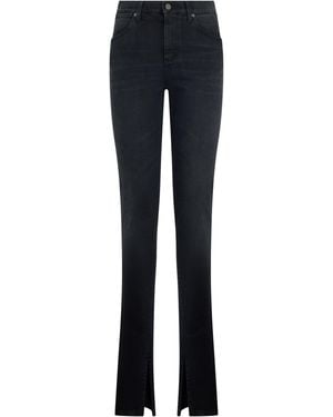 Gucci High-Waisted Skinny Jeans - Blue