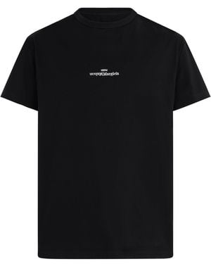 Maison Margiela T-shirt con logo - Nero