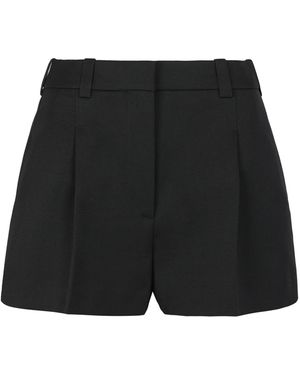 Givenchy Short plissé in lana - Nero