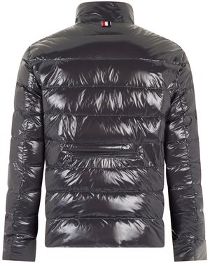 Thom Browne Reversible Quilted Down Jacket - Gray