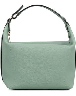 Valextra Mochi Mini Handbag - Green