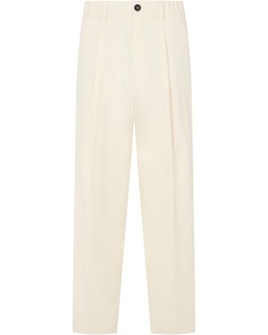 Herno Straight Trousers - White