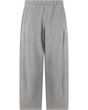 Represent Loose Pants With Elastic Waistband - Gray
