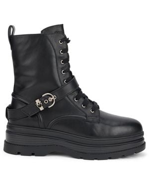 Pinko Frogs With High Sole - Black