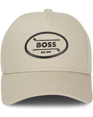 BOSS Cappellino con Logo - Neutro