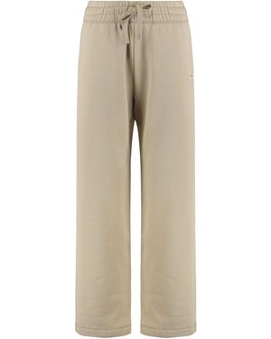 Maison Kitsuné Pantaloni da jogging in cotone - Neutro