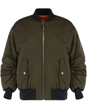 Dolce & Gabbana Dolce & Gabbana Oversized Bomber - Green