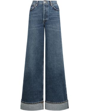 Agolde Jeans Dame wide-leg - Blu