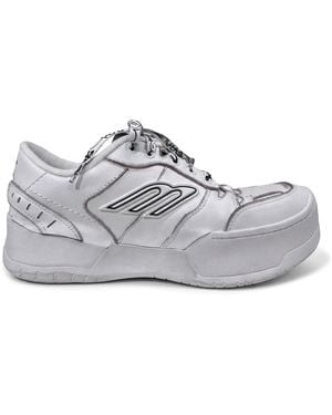 Balenciaga Sneaker With Plateau Hamptons - White