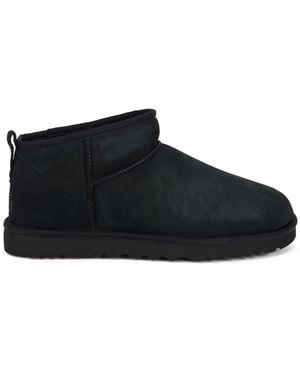 UGG Boots Classic Ultra Mini Montonesuede - Black