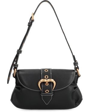 Pinko Borsa a spalla Jolene Piccola in pelle - Nero