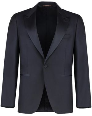 Canali Wool Two-Pieces Suit - Blue