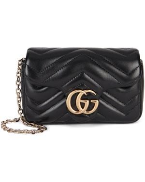 Gucci Gg Marmont Bag - Black