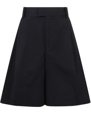 Jil Sander Pressed Crease Shorts - Black