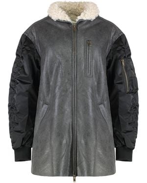 Isabel Marant Oversized Jacket Evina - Grey