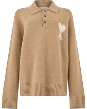 Ami Paris Hat - Natural