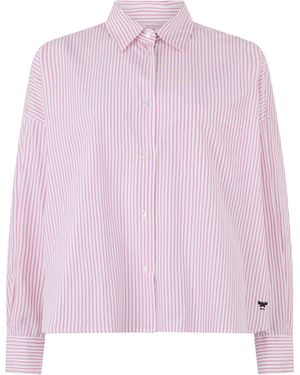 Weekend by Maxmara Camicia Aureo A Righe - Rosa