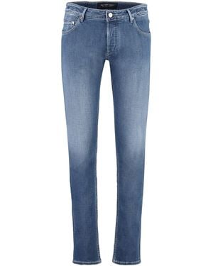 handpicked 5-Pocket Straight-Leg Jeans - Blue