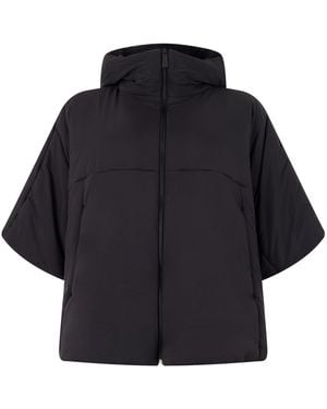 Laminar Padded Jacket With Hood - Blue
