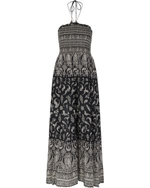 Veronica Beard Long Dress Ayanna - Black