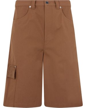 Gucci Cotton Bermuda - Brown