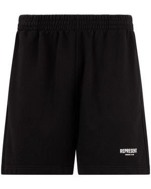 Represent Cotton Shorts - Black