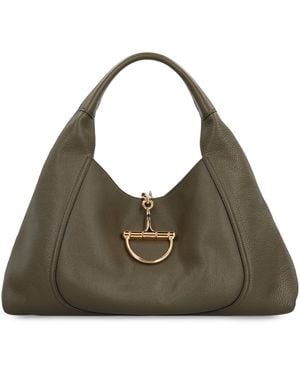 Gucci Borsa a spalla Softbit misura maxi - Marrone