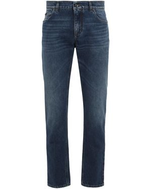 Dolce & Gabbana Dolce & Gabbana Straight Jeans With Five Pockets - Blue