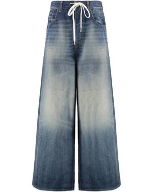 MM6 by Maison Margiela Extra Wide-Leg Jeans - Blue