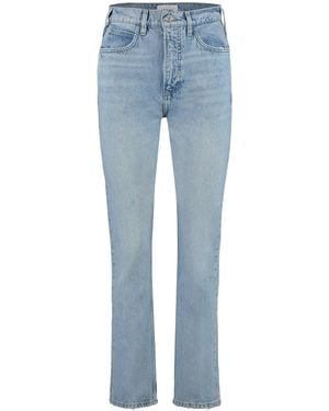 FRAME Jeans straight leg a 5 tasche - Blu