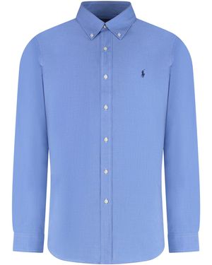 Polo Ralph Lauren Camicia in cotone stretch - Blu