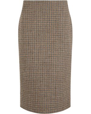 P.A.R.O.S.H. Knee-Length Fitted Dress - Brown