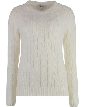 THE (Alphabet) The (Knit) - White