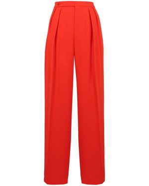 Aspesi High-Rise Trousers - Red