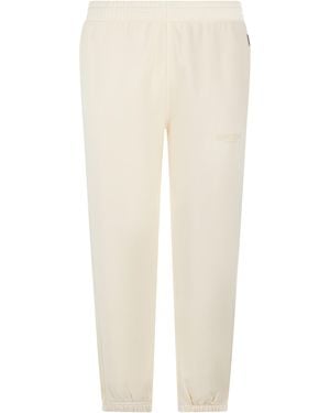 Represent Fleece Cotton Trousers - White