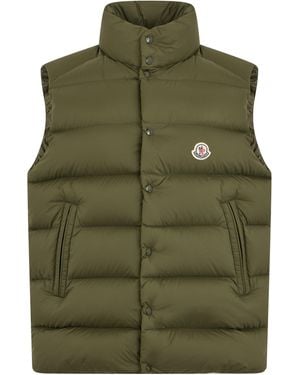 Moncler Padded Gilet For Mid Seasons - Green